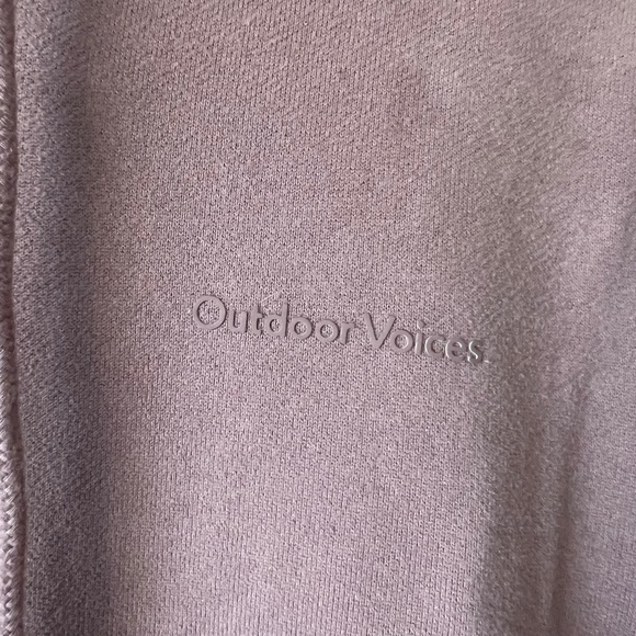 Unisex Outdoor Voices Hoodie Sweatshirt size M - Picture 2 of 8